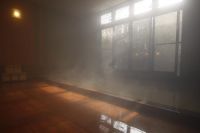 ■温泉_01源泉かけ流し！！自慢のお風呂美肌の湯と名高い遠刈田温泉の、たちのぼる湯けむりと芳しい湯の香に包まれて、身体の芯まで温まると多くのお客様に喜ばれております。露天風呂・大浴場ともに24時間入浴可能です。